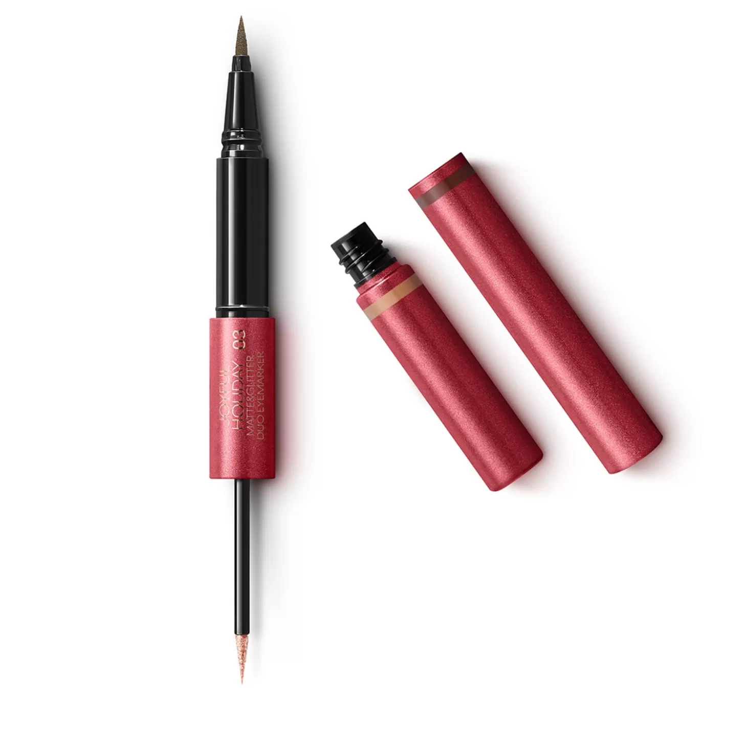 Best Joyful Holiday Matte & Glitter Duo-Oogmarker Eyeliners