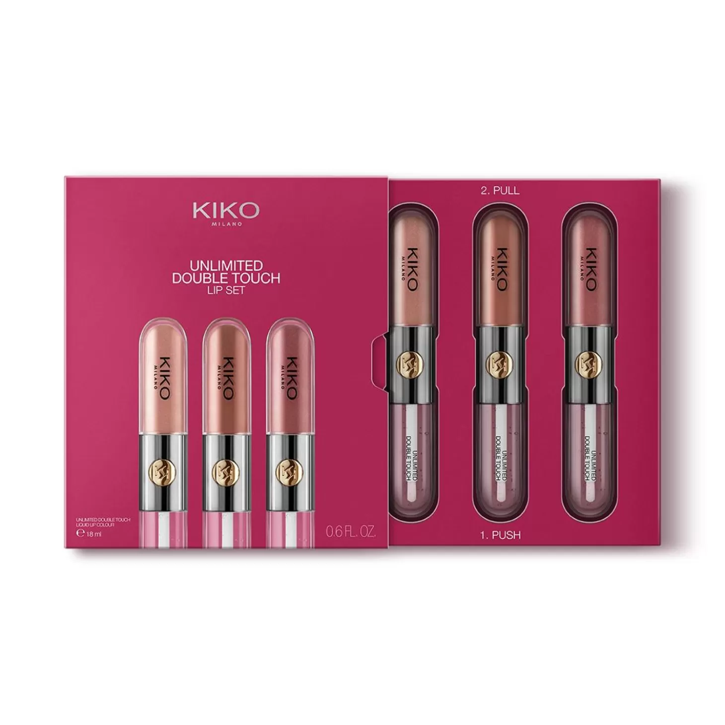 Cheap Onbeperkt Double Touch Lip Set - Nude Attitude Sets En Sets